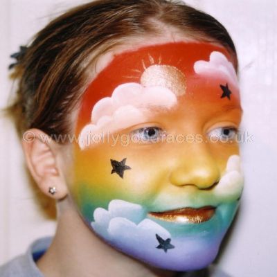 Rainbow Face